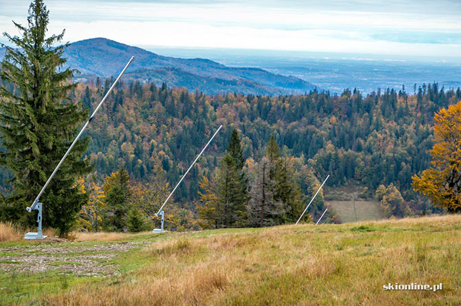 Nowe naśnieżanie na trasie nr 10 Nowe naśnieżanie na trasie nr 10