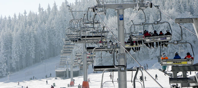 Zieleniec Ski Arena nowa inwestycja - kolei Tatrafilt SLF 4 fot.Tatralift Zieleniec Ski Arena nowa inwestycja - kolei Tatrafilt SLF 4 fot.Tatralift