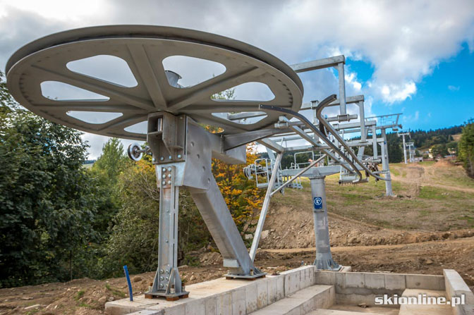 Zieleniec Ski Arena zbroi się na zimę Zieleniec Ski Arena zbroi się na zimę