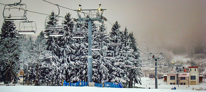 Otwarcie nowej kolei w Zieleniec Ski Arena Otwarcie nowej kolei w Zieleniec Ski Arena