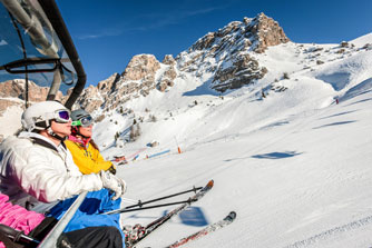 Coraz więcej otwartych tras w Dolomitach
