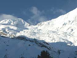 Saas Fee zimą (fot. J.Ciszak)